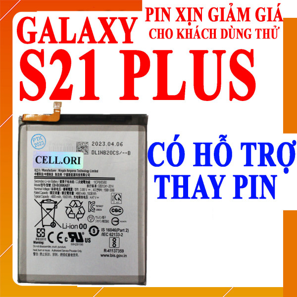 Pin Webphukien cho Samsung Galaxy S21 Plus Việt Nam EB-BG996ABY 4800mAh